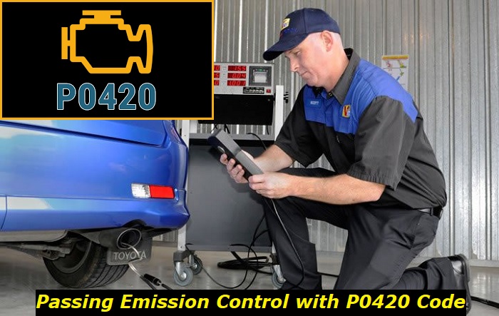 pass emission test with p0420